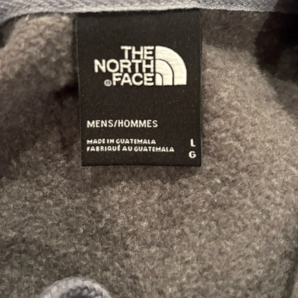 The North Face hoodie.  Mens size L.
